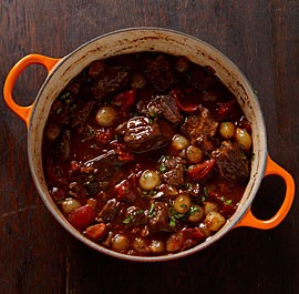 Italian-style beef and porcini stew