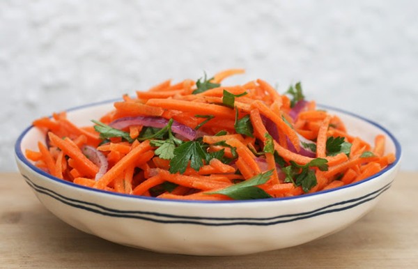Italian-style carrot salad