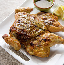 Italian-style grilled chicken