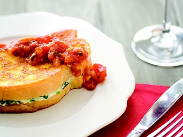 Italian style stuffed French toast