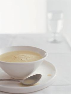 Italian-style zucchini and Parmesan soup