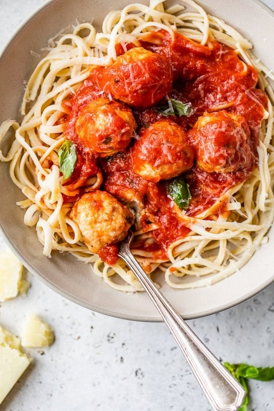 Italian turkey meatballs