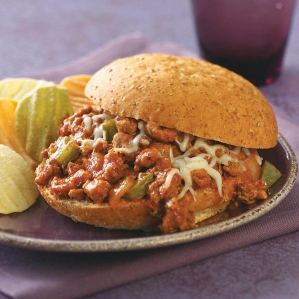 Italian turkey sloppy Joes