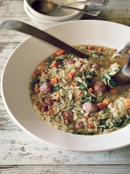 Italian wedding soup (Zuppa del matrimonio)