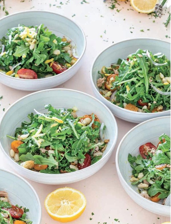 Italian white bean salad