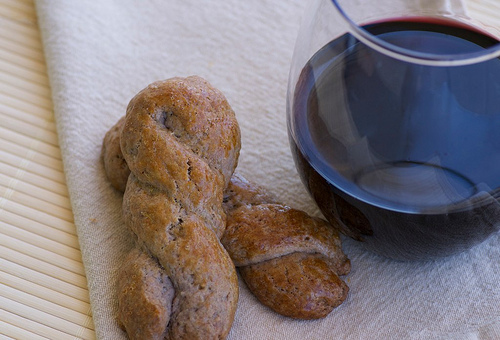 Italian wine biscuits