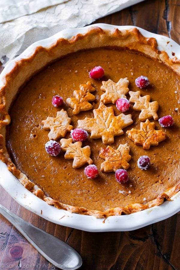 It's the great pumpkin pie