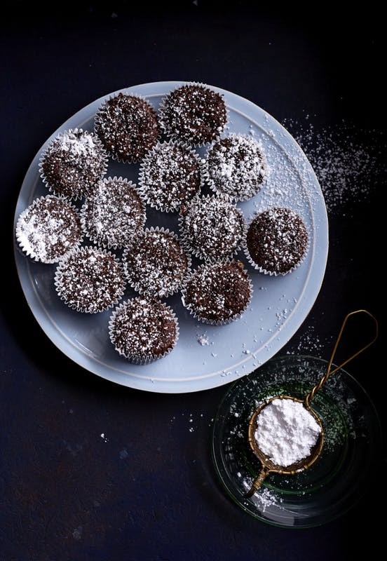 Itty bitty brownie bites