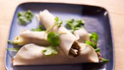 Ivan's Chinese crispy mackerel pancakes