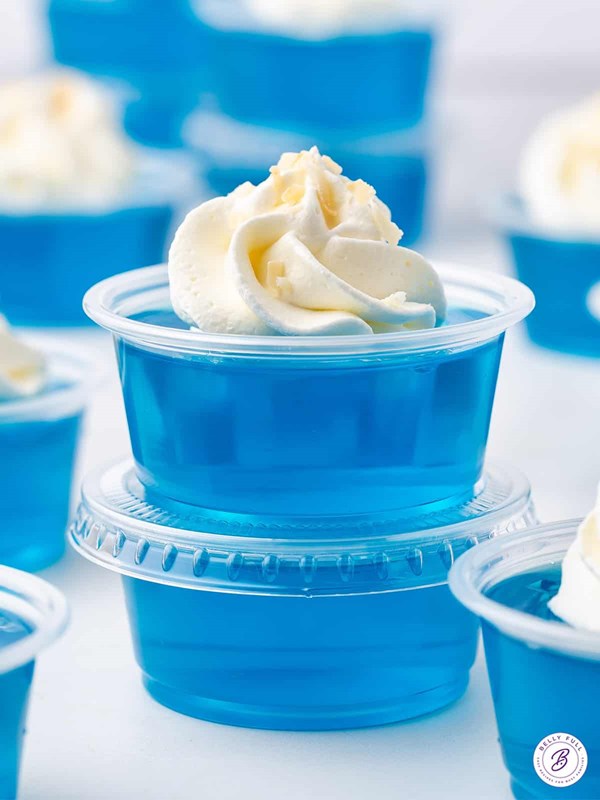 Jack Frost Jello shots