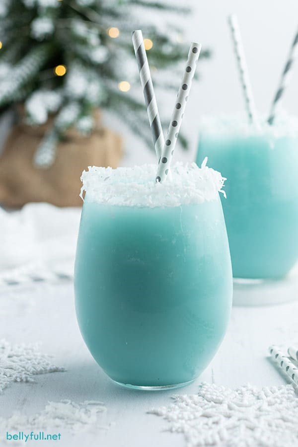 Jack Frost winter cocktail