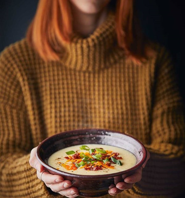 Jacket potato soup