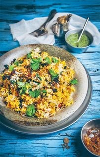 Jackfruit biryani