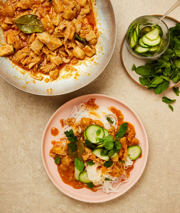 Jackfruit khanom chin