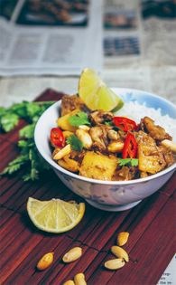 Jackfruit massaman curry