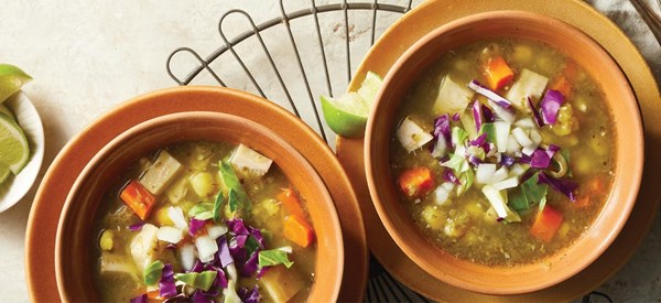 Jackfruit posole verde