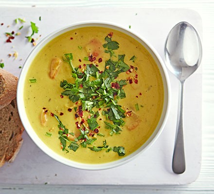 Jack's lentil & cardamom soup