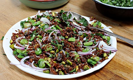 Jackson Pollock salad