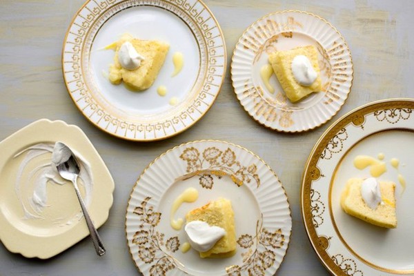 Jackson Pollock's lemon pudding