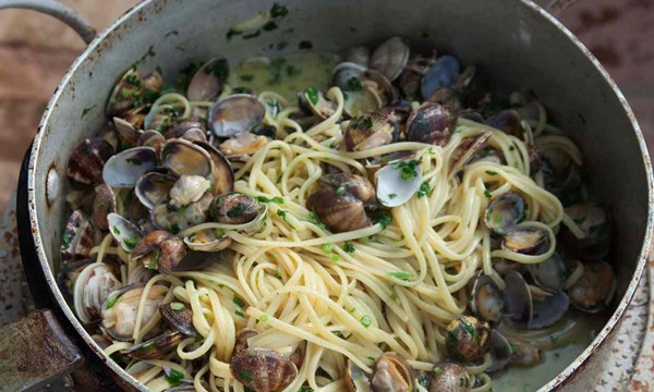 Jacob Kenedy’s linguine with clams