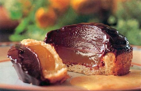 Jaffa cake pudding
