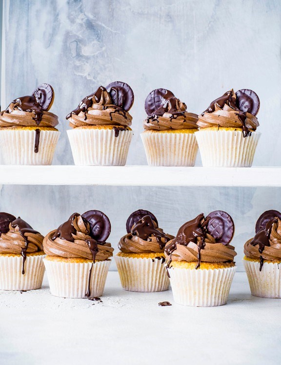 Jaffa cupcakes