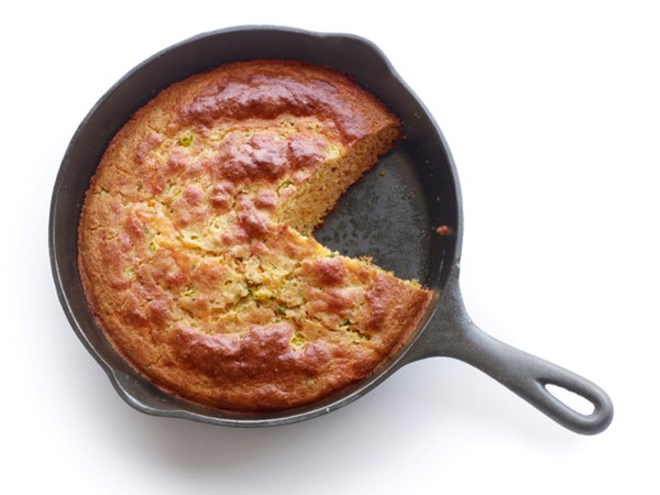 Jalapeño and cheddar cornbread