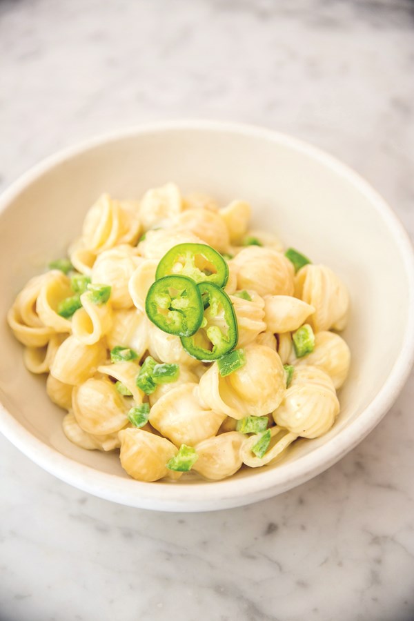 Jalapeño and Gruyère pasta recipe | Eat Your Books