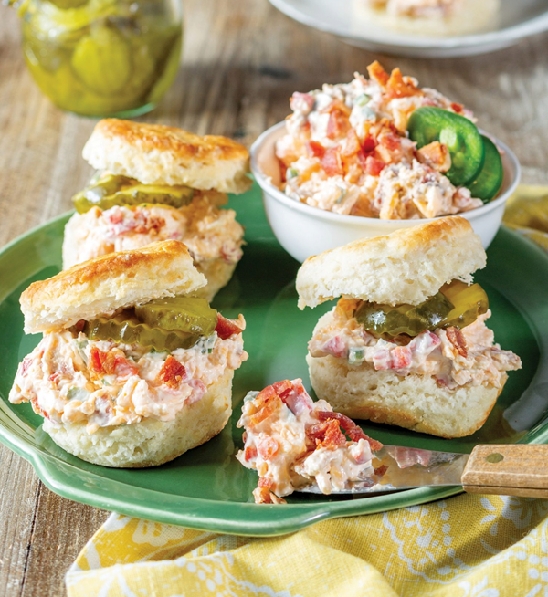 Jalapeño-bacon pimiento cheese