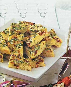 Jalapeño-cheddar frittata