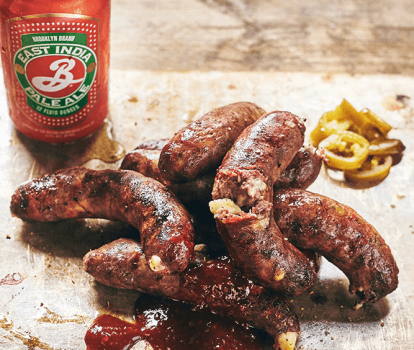 Jalapeño cheddar links