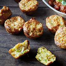 Jalapeño-cheddar mini-muffins