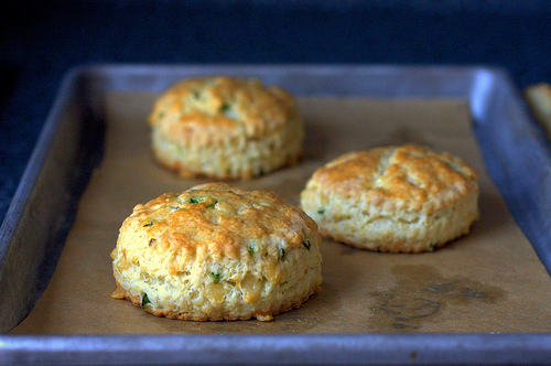 Jalapeño-cheddar scones