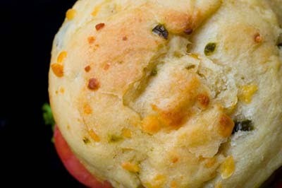 Jalapeño cheese bun