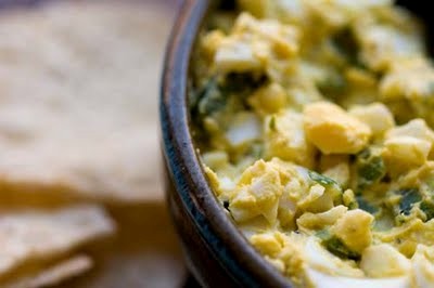 Jalapeño egg salad