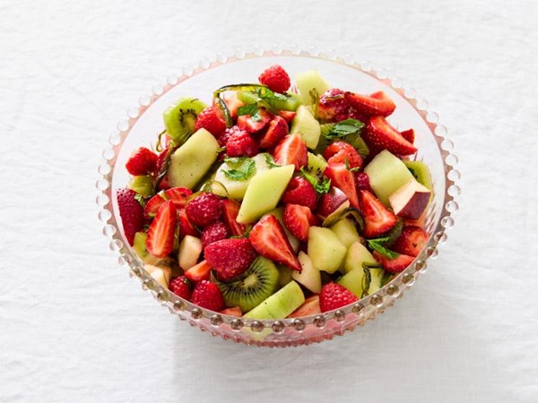 Jalapeño honey fruit salad 