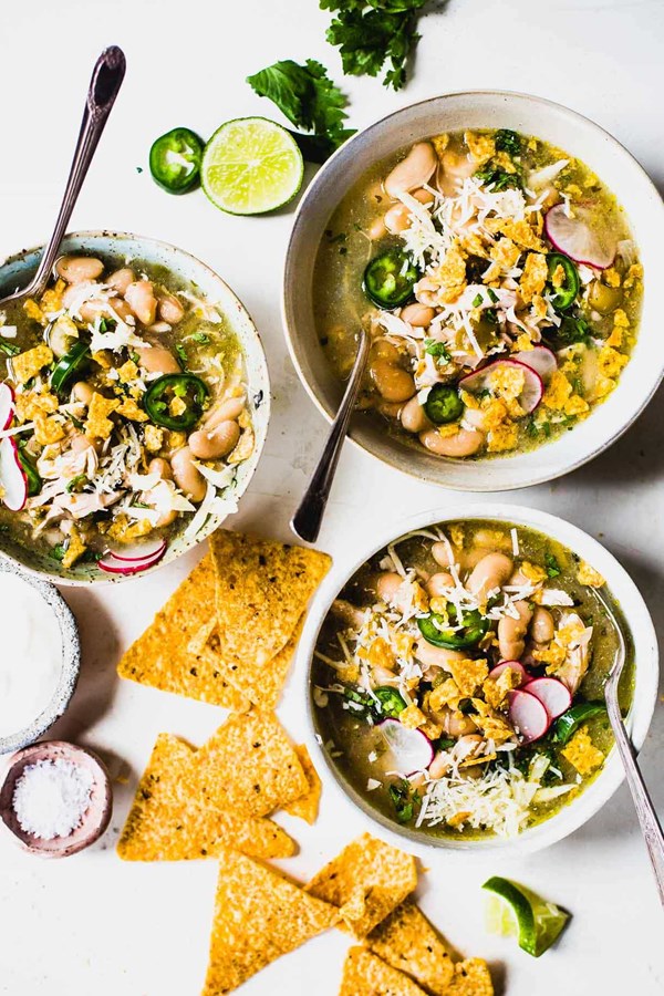 Jalapeño lime chicken soup