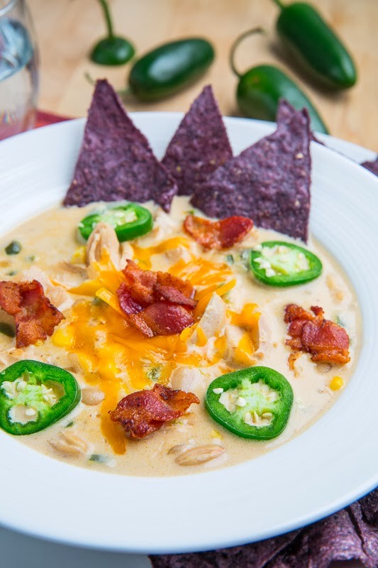 Jalapeno popper chicken soup