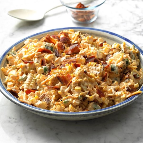 Jalapeno popper corn salad