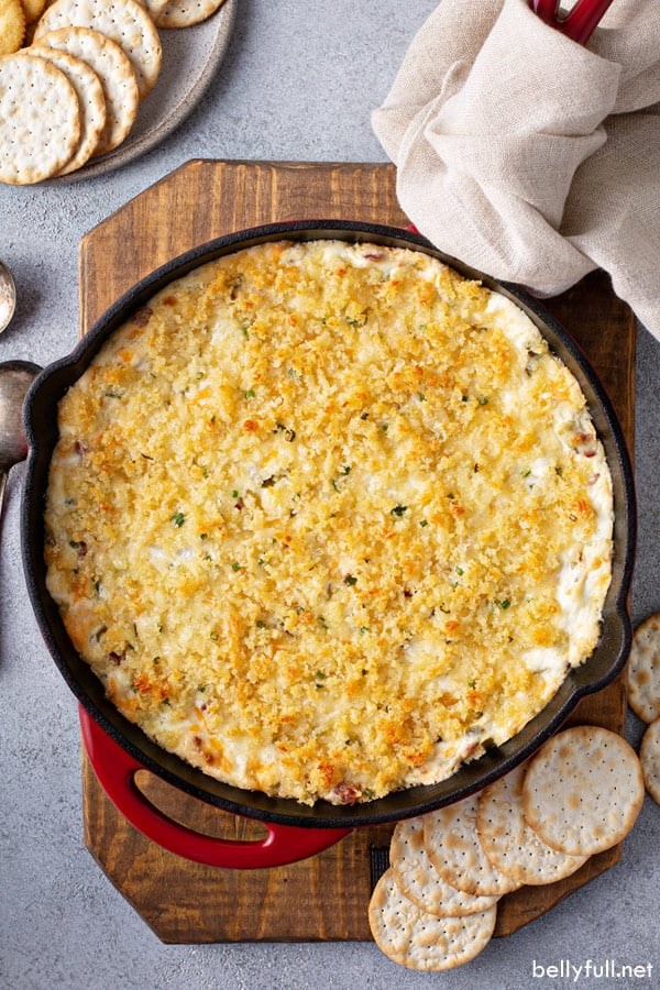 Jalapeno popper dip with bacon