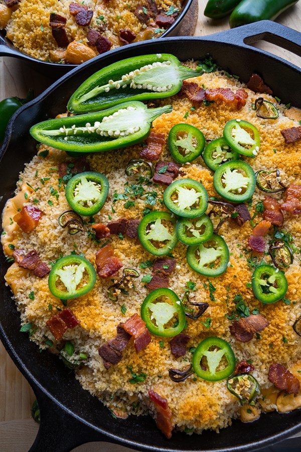 Jalapeno popper mac and cheese