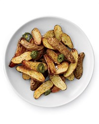 Jalapeño-roasted potatoes