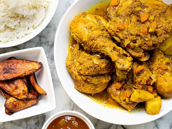 Jamaican chicken curry