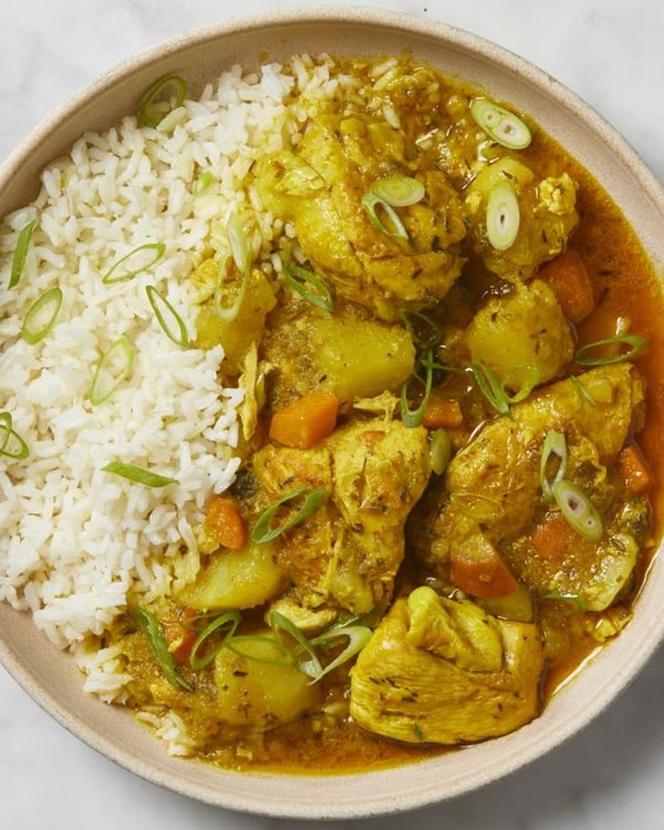 Jamaican curry chicken 