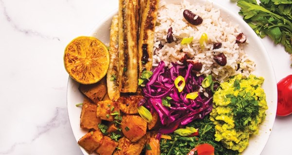 Jamaican jerk bowl