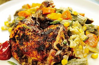 Jamaican jerk chicken