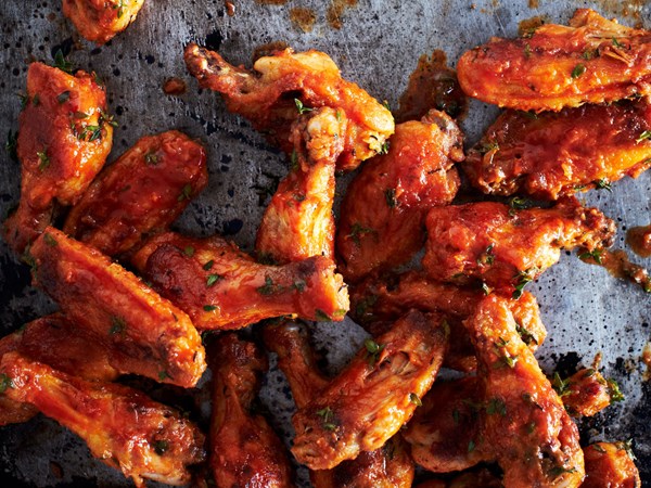 Jamaican jerk hot wings