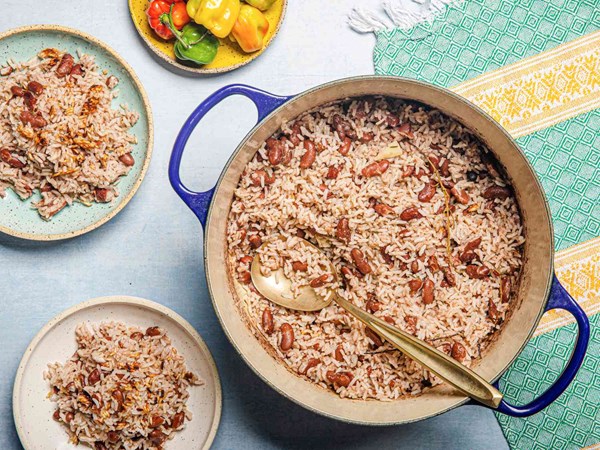 Jamaican peas and rice