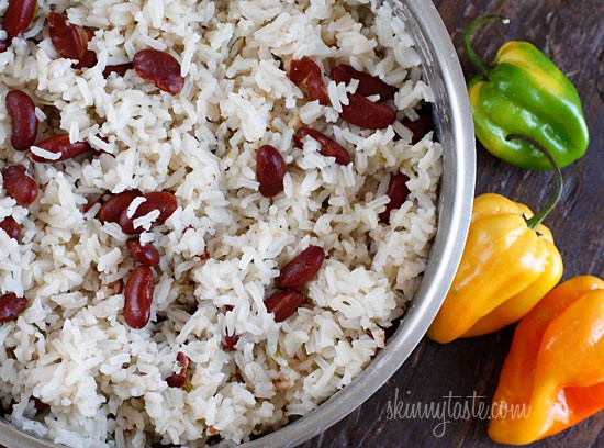 Jamaican red beans and rice