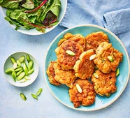 Jamaican saltfish fritters
